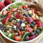 Deliciously Refreshing Superfood Berry Salad with Creamy Lemon Herb Dressing 8