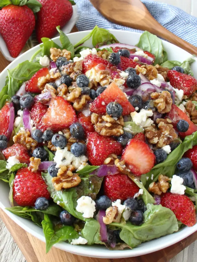Deliciously Refreshing Superfood Berry Salad with Creamy Lemon Herb Dressing - image 2